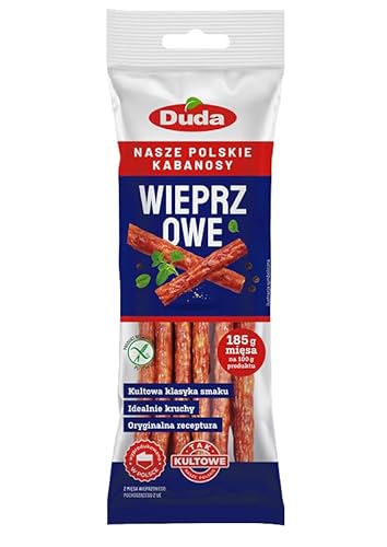 1 x Polnische Schweine Kabanossi Duda Kabanosy wieprzowe von Prima