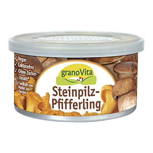 granoVita Pastete Steinpilz-Pfifferling, 125g von Granovita