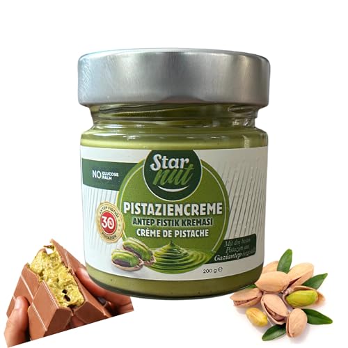 Pistaziencreme für Dubai Schokolade - Gaziantep - 30% Pistazien Creme 200g von Prime Chocolate