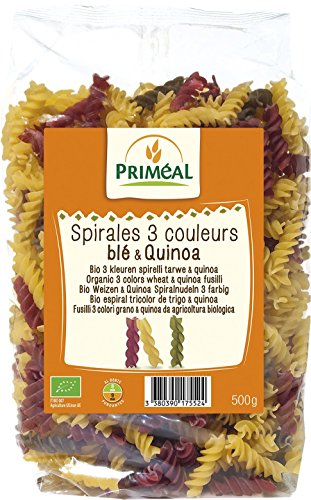 Primeal Quinoa Spirelli 3 Farben 500 g von Primeal