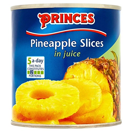 Princes Ananas-Scheiben in Juice (432g) - Packung mit 2 von Princes