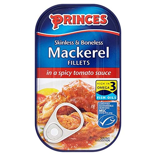 Princes Makrele in würziger Tomatensauce 125G von Princes