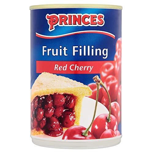Princes Red Cherry Fruit Filling - Pack Size = 6x410g von Princes