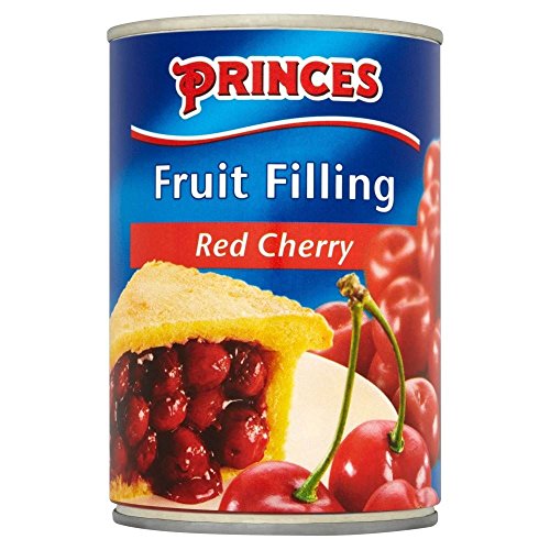 Princes Red Cherry Fruit Filling - Pack Size = 6x410g von Princes