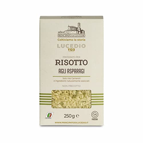 Principato di Lucedio - RISOTTO mit Spargeln - 250 g - in Zellophan-Beutel mit Schutzatmosphäre von Principato di Lucedio