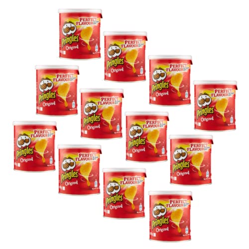 Pringles® | Salziger Snack | Gesalzene Kartoffelchips - 12 x 40 Gr von Pringles