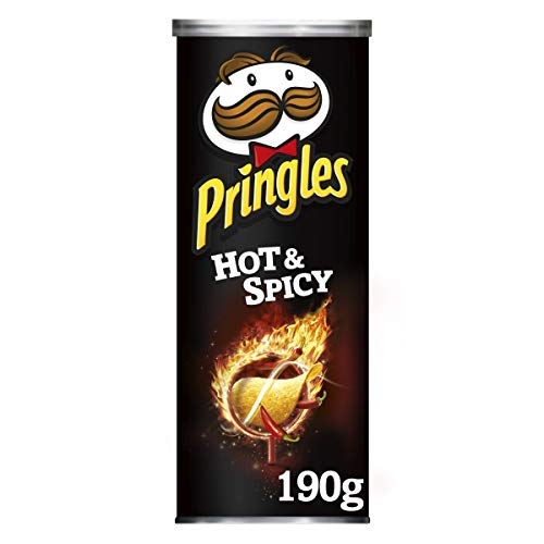 Pringles Chips Hot und Spicy, 4er Pack (4 x 190 g) von Pringles