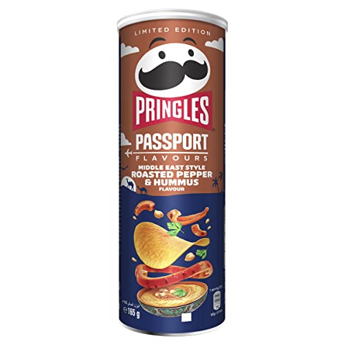 Pringles Passport Middle East Style, Roasted Pepper & Hummus, 165 g von Pringles