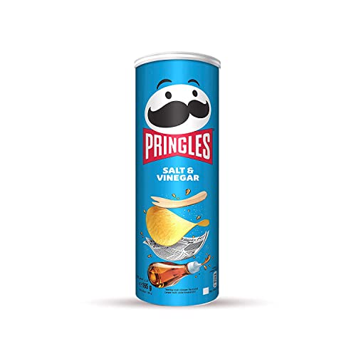 Pringles - Salz & Essig - 185 g - [3er Pack] von Pringles