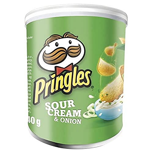 Pringles Sour Cream and Onion Flavour Crisps, 40 g von Pringles