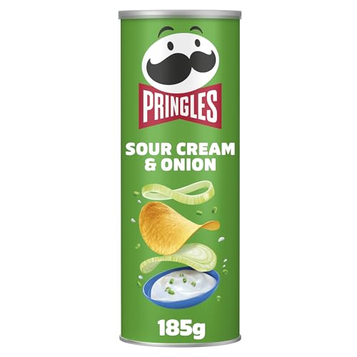 Pringles Sour Cream & Onion, 1 x 185 g von Pringles