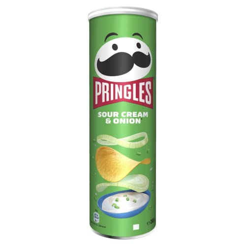 Pringles Sour Cream & Onion | Sourcream Chips | Einzelpackung (1 x 200g) von Pringles