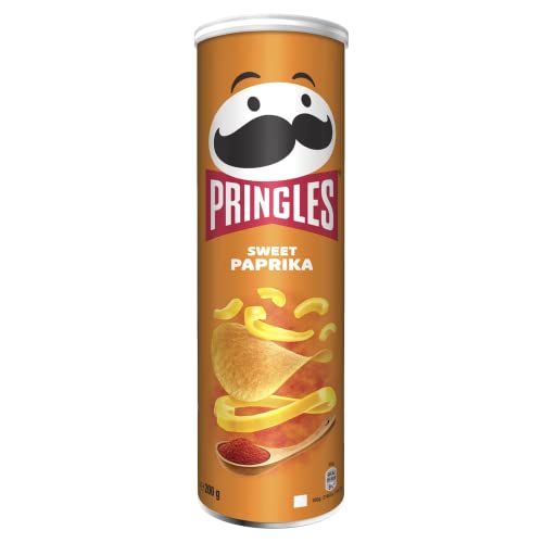 Pringles Sweet Paprika | Paprika Chips | Einzelpackung (1 x 200g) von Pringles