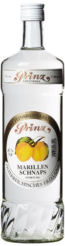 Prinz Fein-Brennerei Marillenschnaps Obstbrand (1 x 1 l) von Prinz Fein-Brennerei