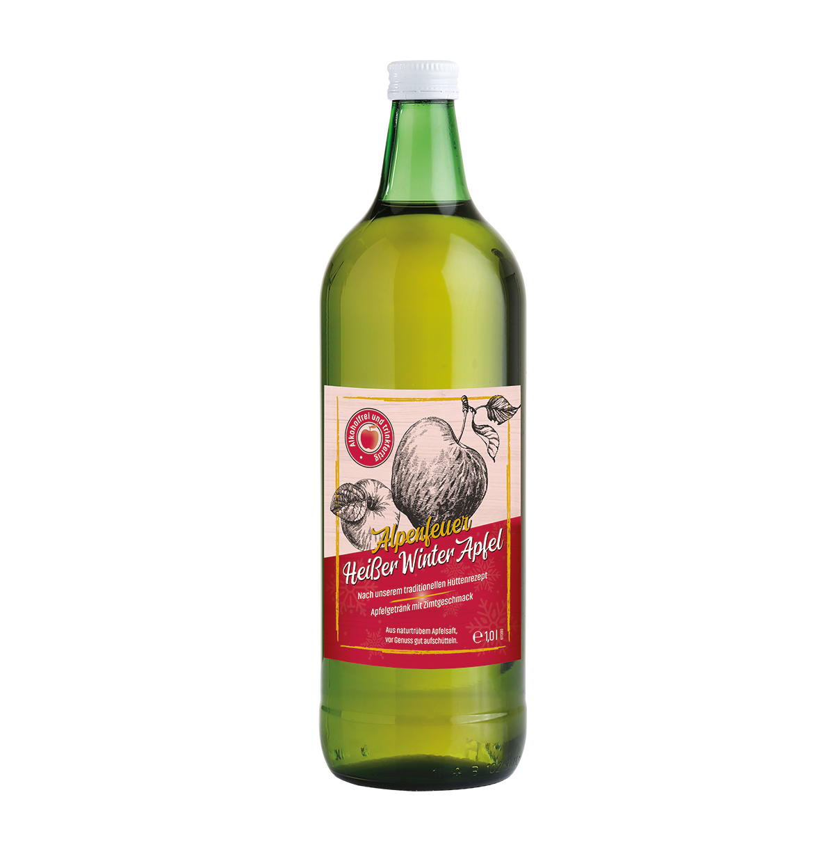 Prinz Heisser Winter Apfel 1 Liter von Prinz Schnaps Feinbrennerei