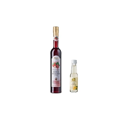 Prinz Erdbeer Rhabarber / 17% Vol. / 0,5 L + 1 Prinz Alte Sorte Probe 0,02l von Prinz