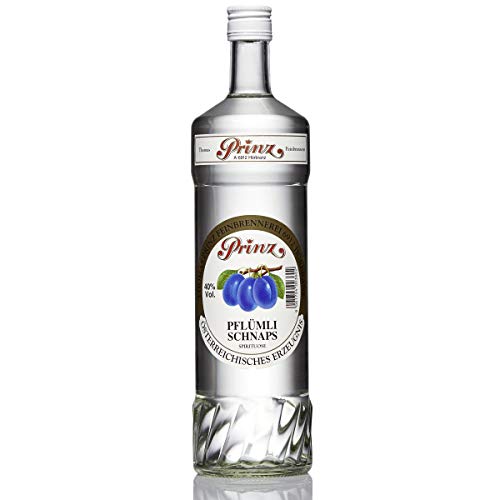 Prinz Pflümli Schnaps 1,0 Liter 40% Vol. von Prinz