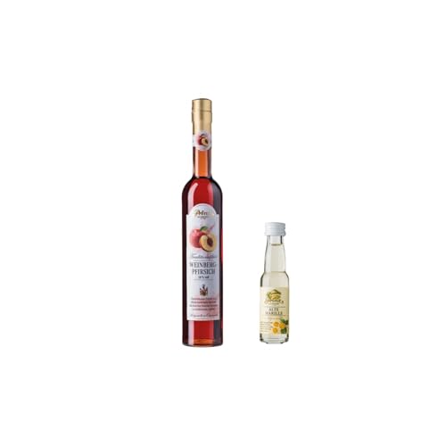 Prinz Weinberg Pfirisch / 18% Vol. / 0,5 L + 1 Prinz Alte Sorte Probe 0,02l von Prinz