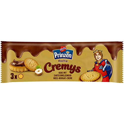 Prinzen Rolle Cremys mit feinster Nuss Nougat Creme gefüllt 42g von Prinzenrolle