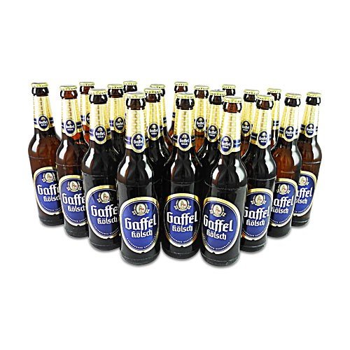 Gaffel Kölsch (20 Flaschen à 0,5 l / 4,8% vol.) inc. MEHRWEGPFAND von Privatbrauerei Gaffel