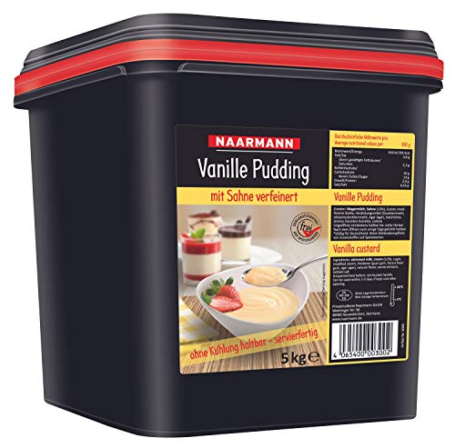 Naarmann Vanille Pudding mit Sahne verfeinert servierfertig 5000g von Privatmolkerei Naarmann GmbH