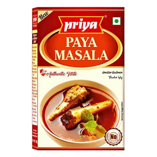 PRIYA Paya Curry Masala Pulver - Authentische indische Gewürzmischung, 50g von Priya