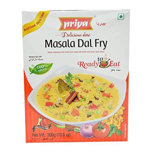 Priya - 300g Masala Dal Fry Fertiggericht / Masala Dal Fry Ready-to-Eat Dish von Priya