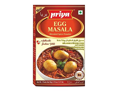 Priya - 50g Ei Masala Pulver / Egg Masala Spice Mix von Priya