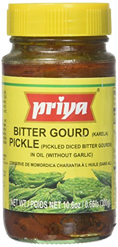 Priya Bitter Gourd Pickle (Karela) - 300g von Priya