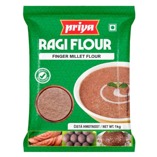 Priya Fingerhirse- / Ragi-Mehl (1kg) von Priya