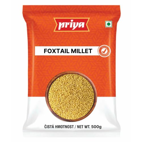 Priya Fuchsschwanzhirse/Thinai/Foxtail Millet (500g) von Priya