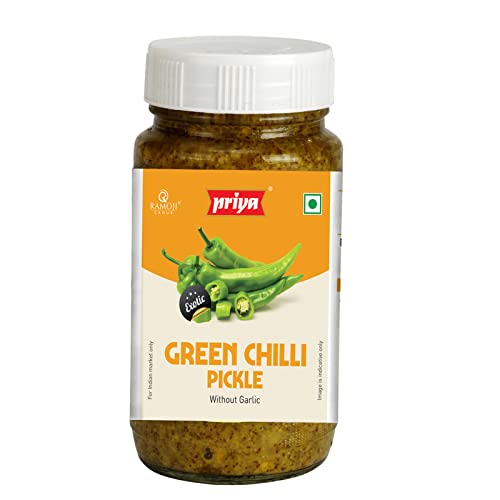 Priya Grüne Chili Pickle - 300g von Priya