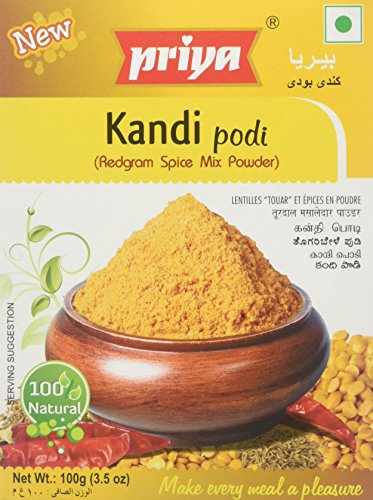 Priya Kandi Podi / Redgram Gewürzmischungspulver (100g) von Priya