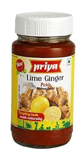 Priya Limette Gngr Wo Knoblauch, 300 g von Priya