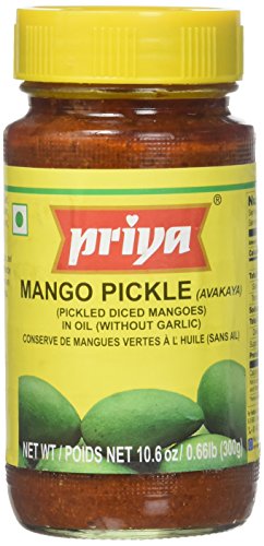 Priya Mango Pickle (Avakaya) - 10.6oz by Priya von Priya