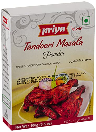 PRIYA FOODS Tandoori Masala-Pulver, 100 g von Priya