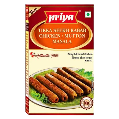 Priya Tikka Seekh Kabab BBQ-Gewürzmischung (50g) von Priya