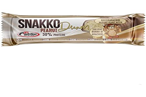 PRO NUTRITION SNAKKO FIT barrette NOCCIOLA e BURRO D'ARACHIDI box da 24 von Pro Nutrition