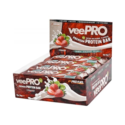 ProFuel veePro Bar (12x74g) Strawberry von ProFuel