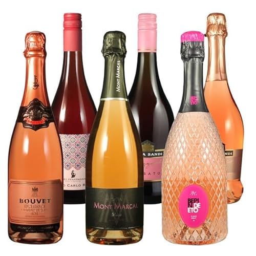 Probierpaket "Rosé prickelnd" International von Probierpaket