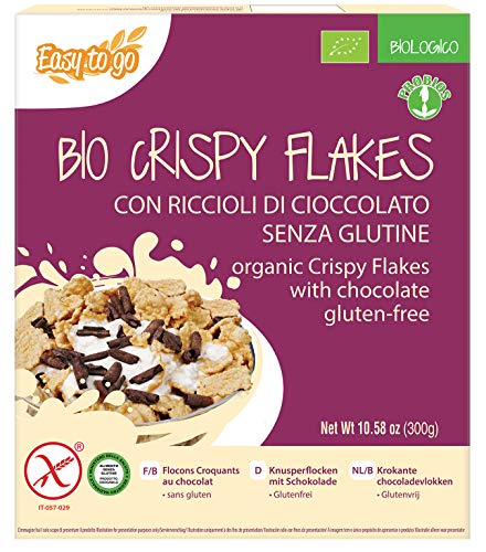 EASY TO GO CRISPY FLAKES CON RICCIOLI DI CIOCCOLATO 300 G von Probios