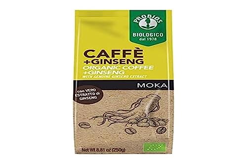 Kaffee + Ginseng für Mokka 250 g BIO von Probios