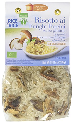 RICE&RICE Risotto mit Steinpilzen, 4er Pack (4 x 250 g) von Probios