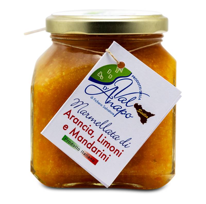 Zitrus Marmelade aus Sizilien von Prodotti della Val d'Anapo di