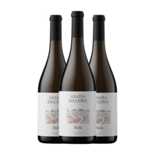 Abadia da Cova Riola Ribeira Sacra 75 cl Rosé-Wein (Karton mit 3 Flaschen von 75 cl) von Productor Abadia da Cova