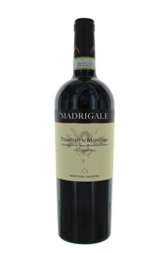 Consorzio Produttori di Manduria-Apulien Primitivo di Manduria "Madrigale" DOP Dolce Naturale 0.75 Liter von Produttori Vini Manduria