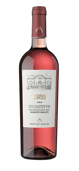 "1932" Primitivo Rosato Salento IGT 2024 von Produttori di Manduria