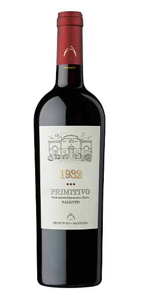 "1932" Primitivo Salento IGT 2022 von Produttori di Manduria