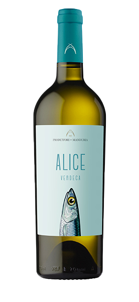 "Alice" Verdeca Salento IGT 2023 von Produttori di Manduria