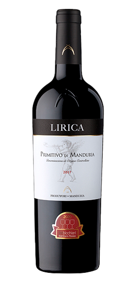 "Lirica" Primitivo di Manduria DOC 2022 von Produttori di Manduria